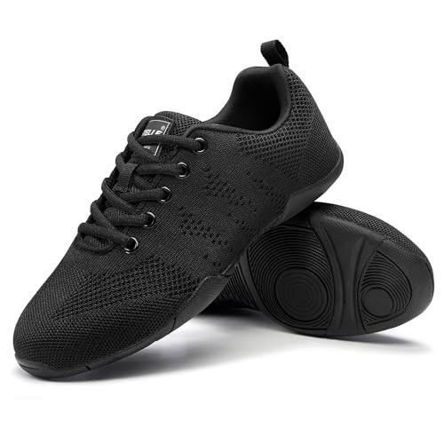 Stelle Cheer Shoes Girls and Women Lightweight Sneakers(Black-Girls, 12ML) | Amazon (US)