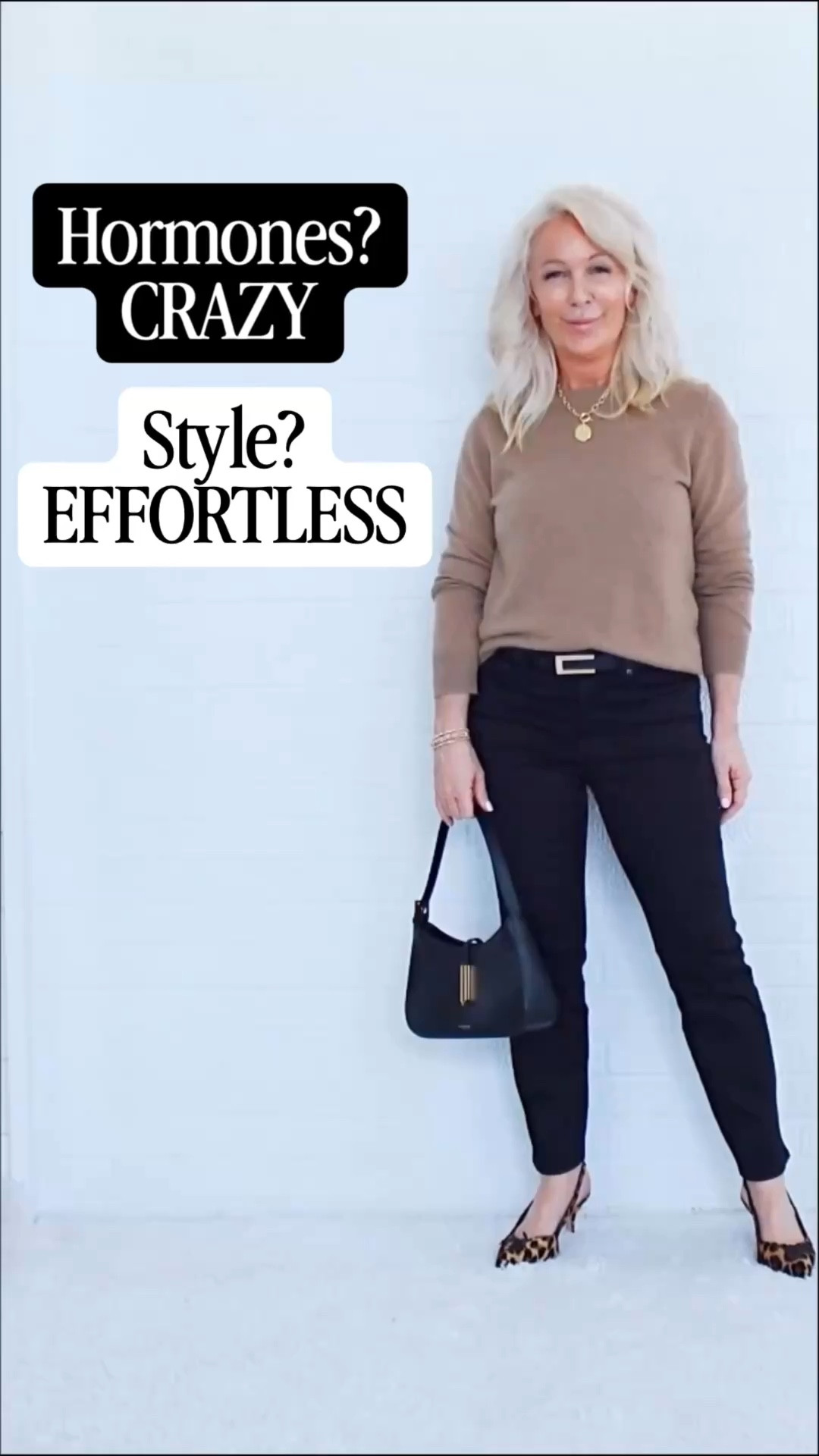 🌿 Wellness is the foundation.
🤍 Style is the expression.

😵‍💫Hormones out of control.
💤Sleep broken.
🤰🏼Bloated belly.
🙈Confidence slipping.

👗And suddenly… everything in your closet feels wrong. 

Here’s the truth:
📣 Frumpiness in midlife is often a symptom of unwellness.

When you feel inflamed, exhausted, stressed, or disconnected from your body, you don’t dress to express yourself — you dress to hide.
🚫Oversized layers.
🚫Shapeless silhouettes.
🚫“Don’t look at me” outfits.

❌It’s not a style problem.
✅It’s a hormone and nervous system problem.

🪴When you support your body — sleep, nourishment, muscle, stress regulation — your posture shifts. Your waist reappears. Your confidence comes back. ✨

🌿 Wellness is the foundation.
🤍 Style is the expression.

💬Comment STYLE if you love this look.

#LTKPetite #LTKSeasonal #LTKOver40