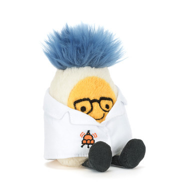Amuseables Boiled Egg Scientist Outfit | Jellycat UK, FR, DE