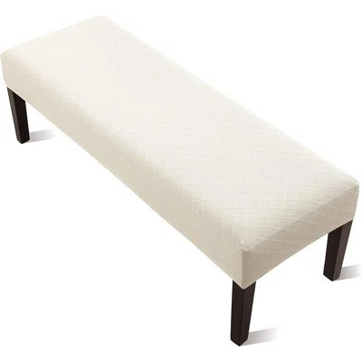 Dining Bench Covers, Stretch Washable Removable Bench Slipcover, Rectangle Bench Seat Protector Cover For Dining Rooms, Living Rooms, Bedrooms, Kitche | Wayfair North America