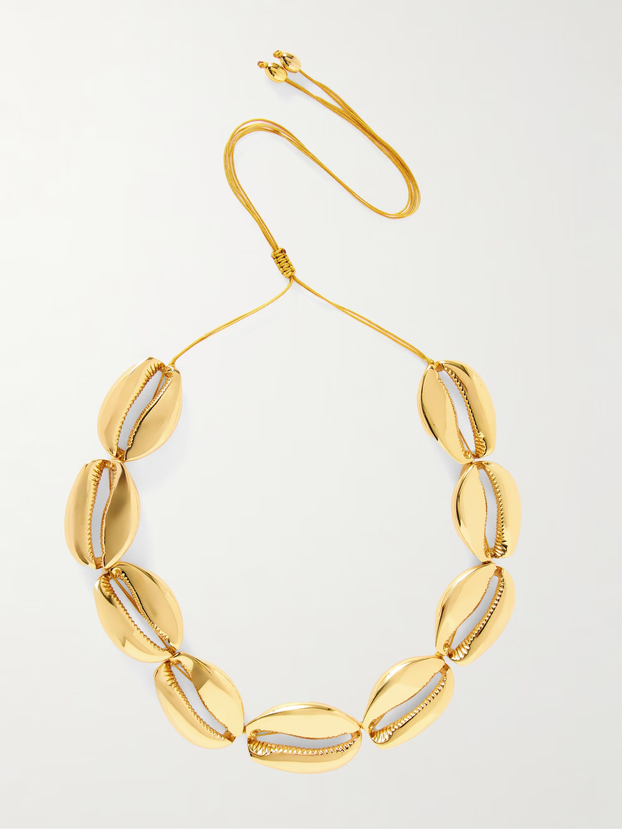 Concha Mega Puka gold-plated necklace | NET-A-PORTER (US)