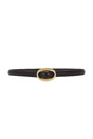 Oval Buckle Thin Belt | FWRD 