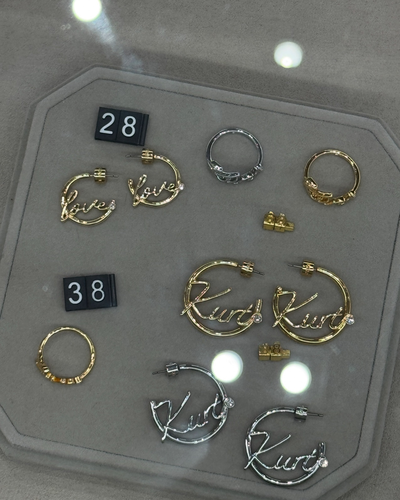 Kurt Geiger dainty hoops ✨ #kurtgeiger