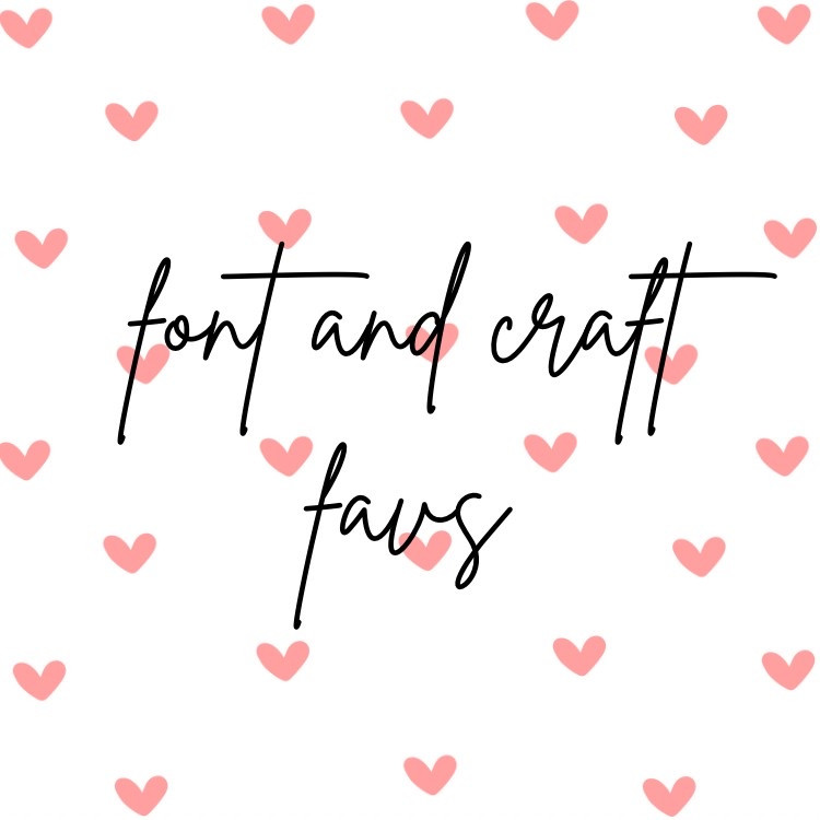 My favorite fonts and crafting favs!


#LTKKids #LTKSeasonal #LTKFamily