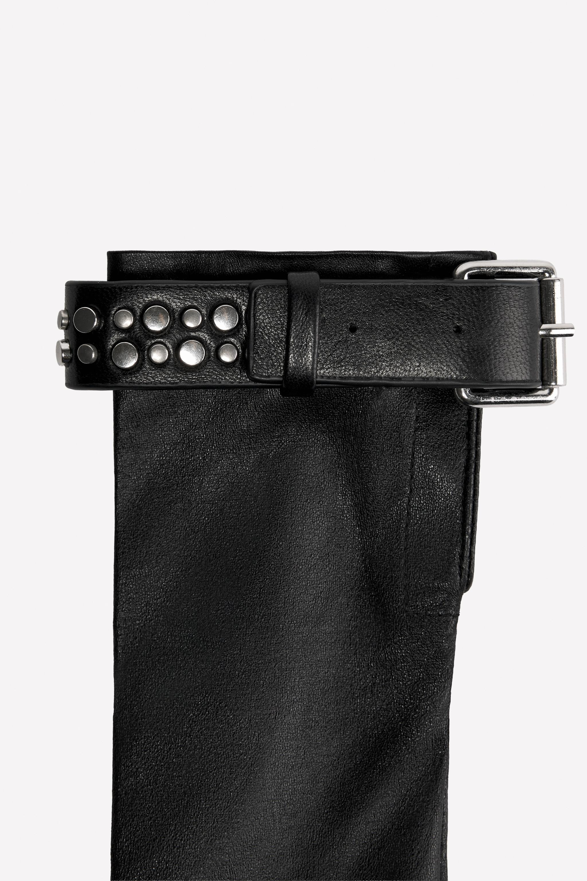 STUDDED LEATHER GLOVES LUDOVIC DE SAINT SERNIN x ZARA | Zara US