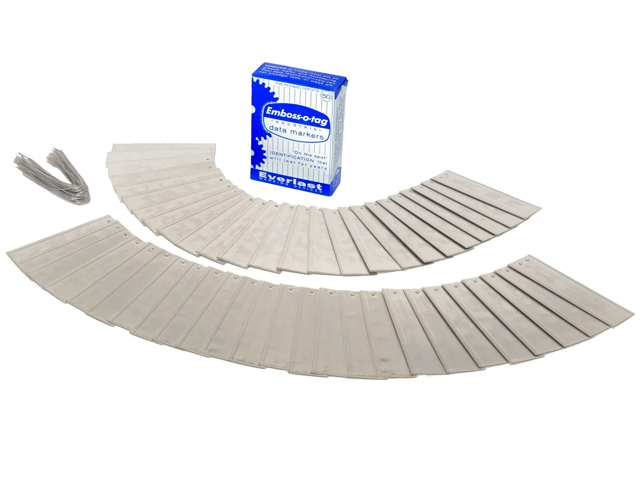 Double Sided Write On Metal Labels for Outdoor, Gardening, and High Durability Applications; Alum... | Amazon (US)