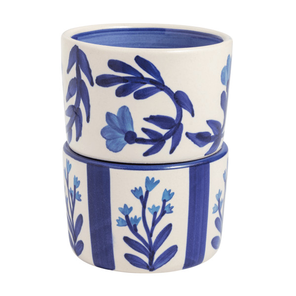 Blue Vine Tidbit Set | Mud Pie