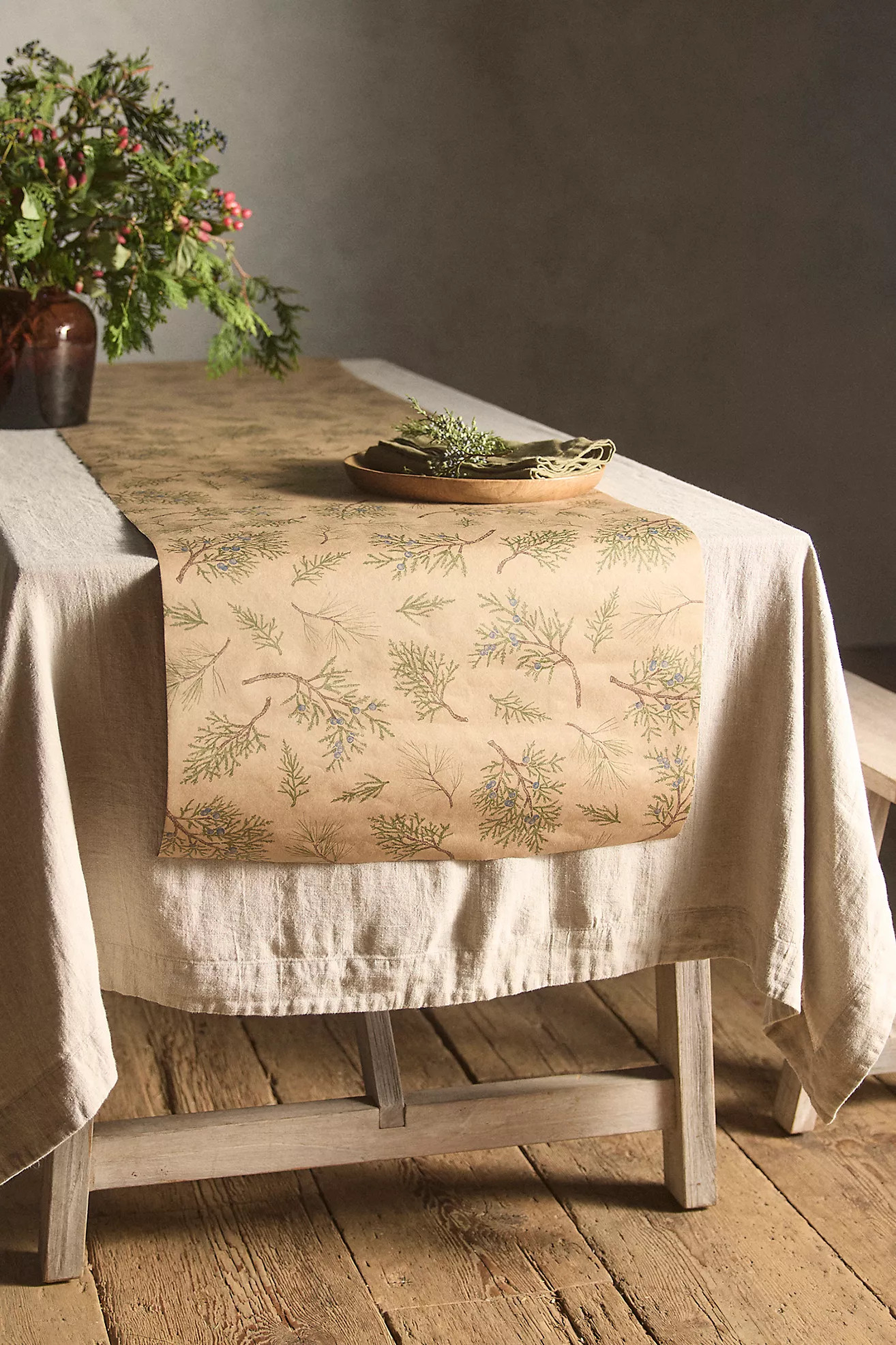 Juniper Sprigs Paper Runner | Terrain
