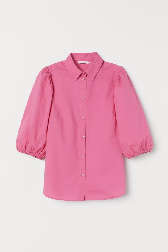 Puff-sleeved Blouse | H&M (US + CA)