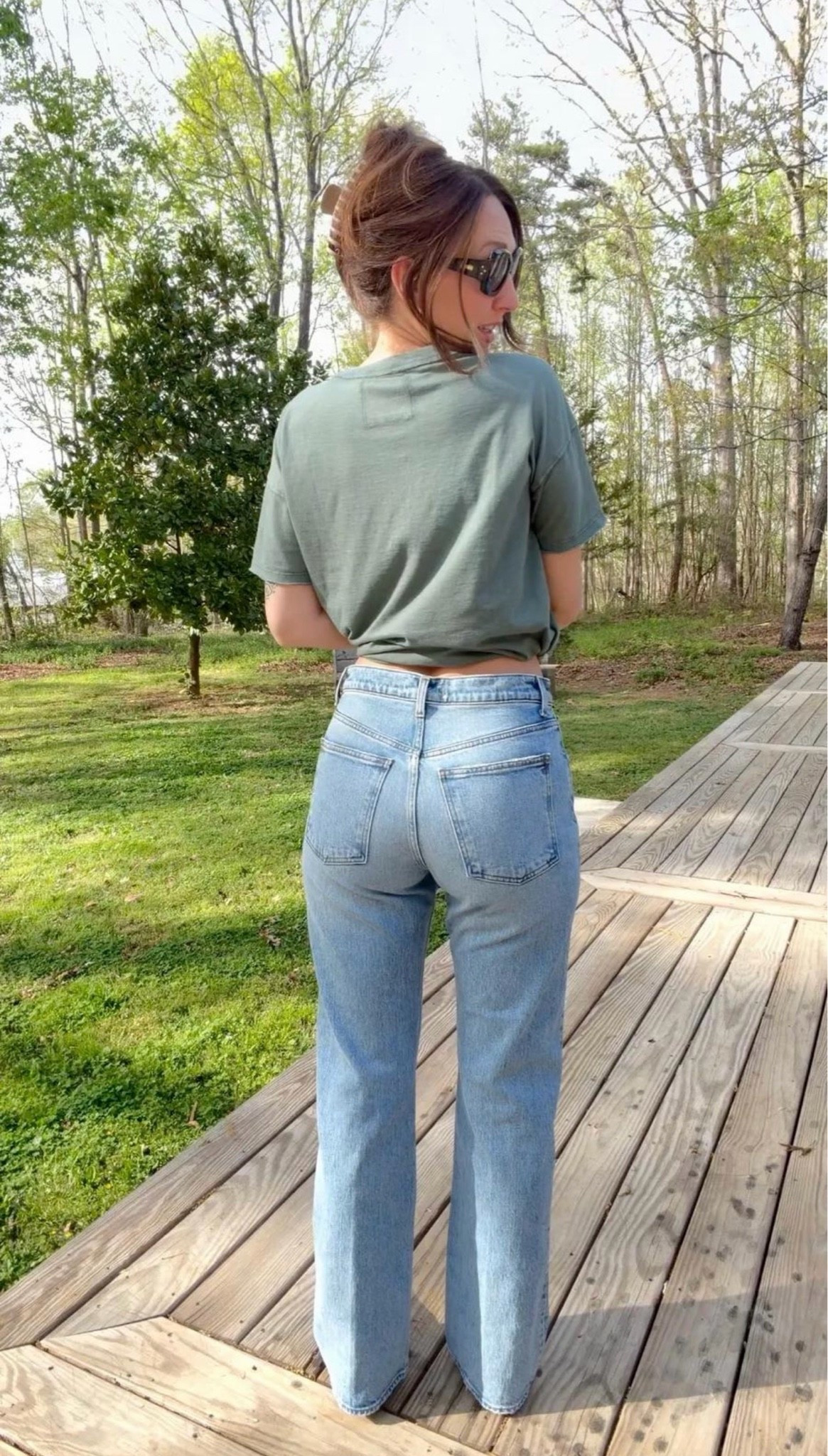 Wearing the 27” jeans

#LTKSaleAlert #LTKootd