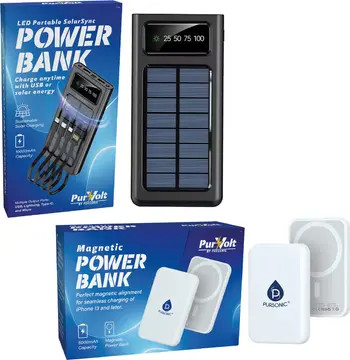 PURSONIC Power-on-the-Go Travel Bundle Stay Charged Anywhere, Anytime! | Nordstrom | Nordstrom