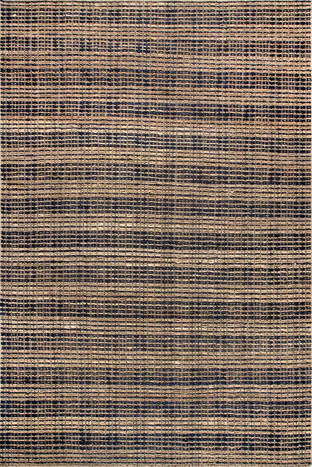 Natural Plaid Jute Area Rug | Rugs USA