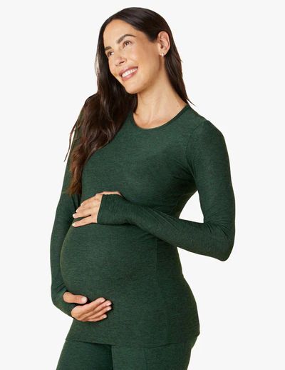Featherweight Count On Me Maternity Crew Pullover | Beyond Yoga | Beyond Yoga