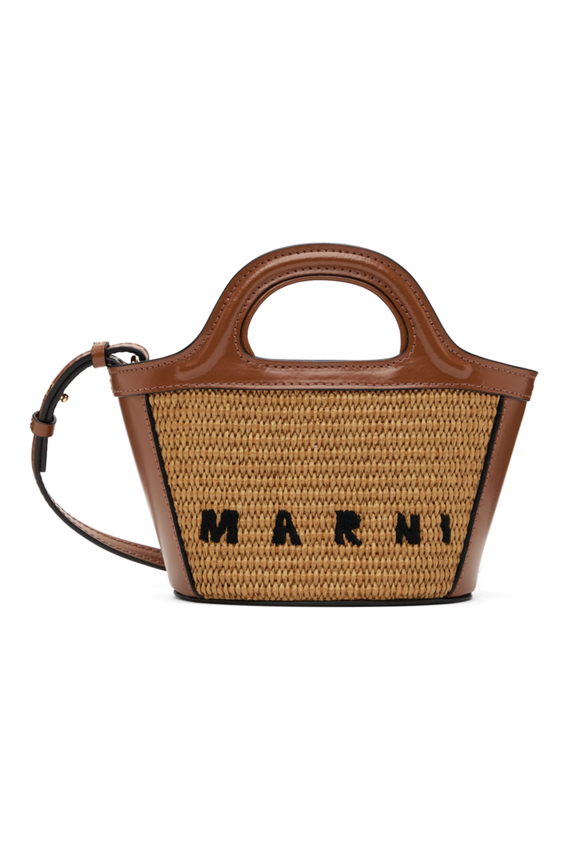 Marni - Tan Tropicalia Micro Tote | SSENSE