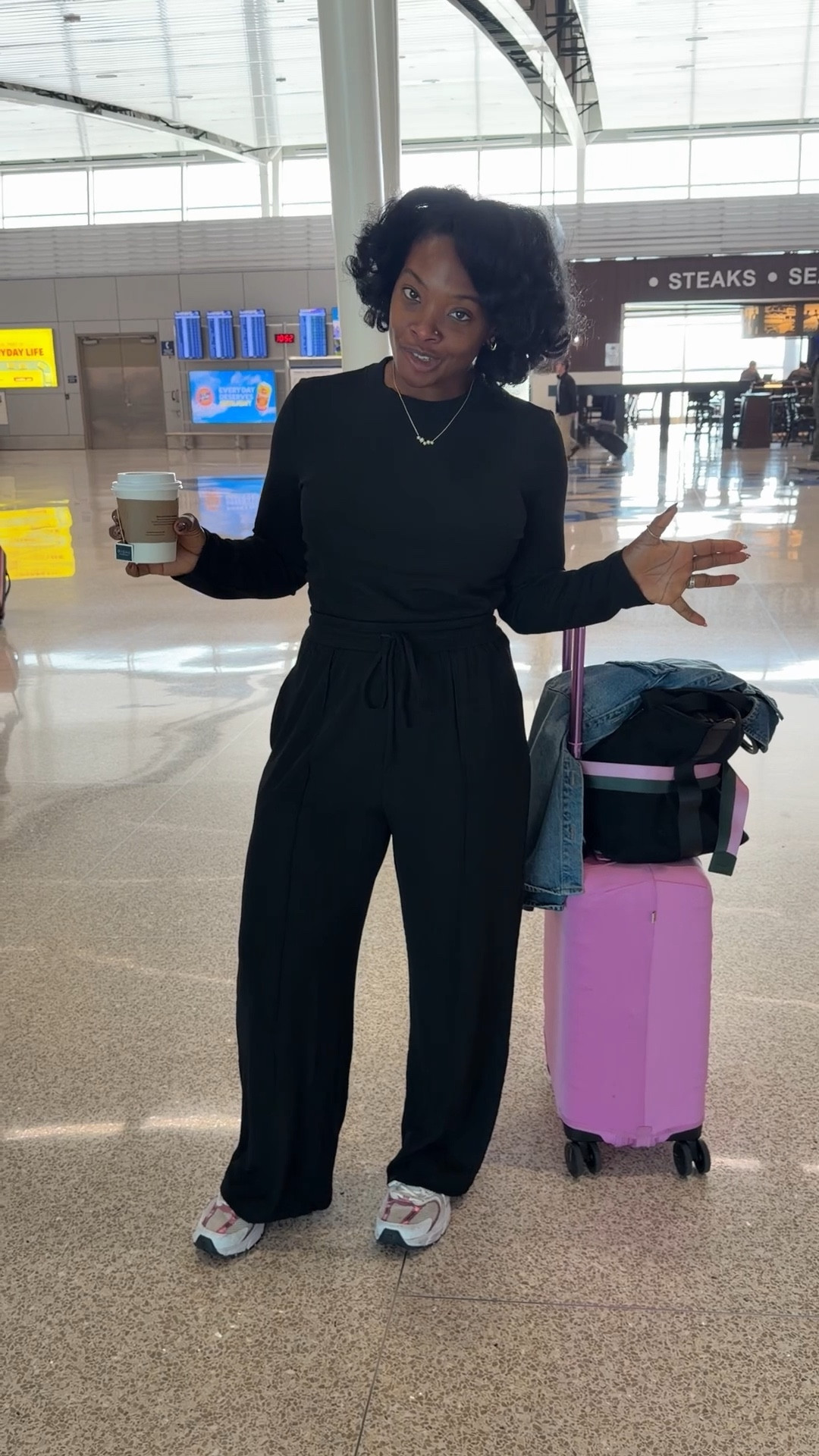 My favorite travel set comes in a long sleeve version and several colors!! Super comfortable and lightweight. 

#LTKOver40 #LTKootd #LTKTravel