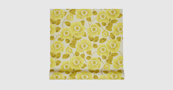 Anemone flower print wallpaper | Gucci (US)
