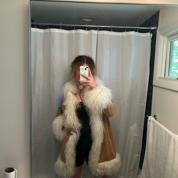 Charlotte Simone Jacket & Coat | Suede and Shearling | Poshmark