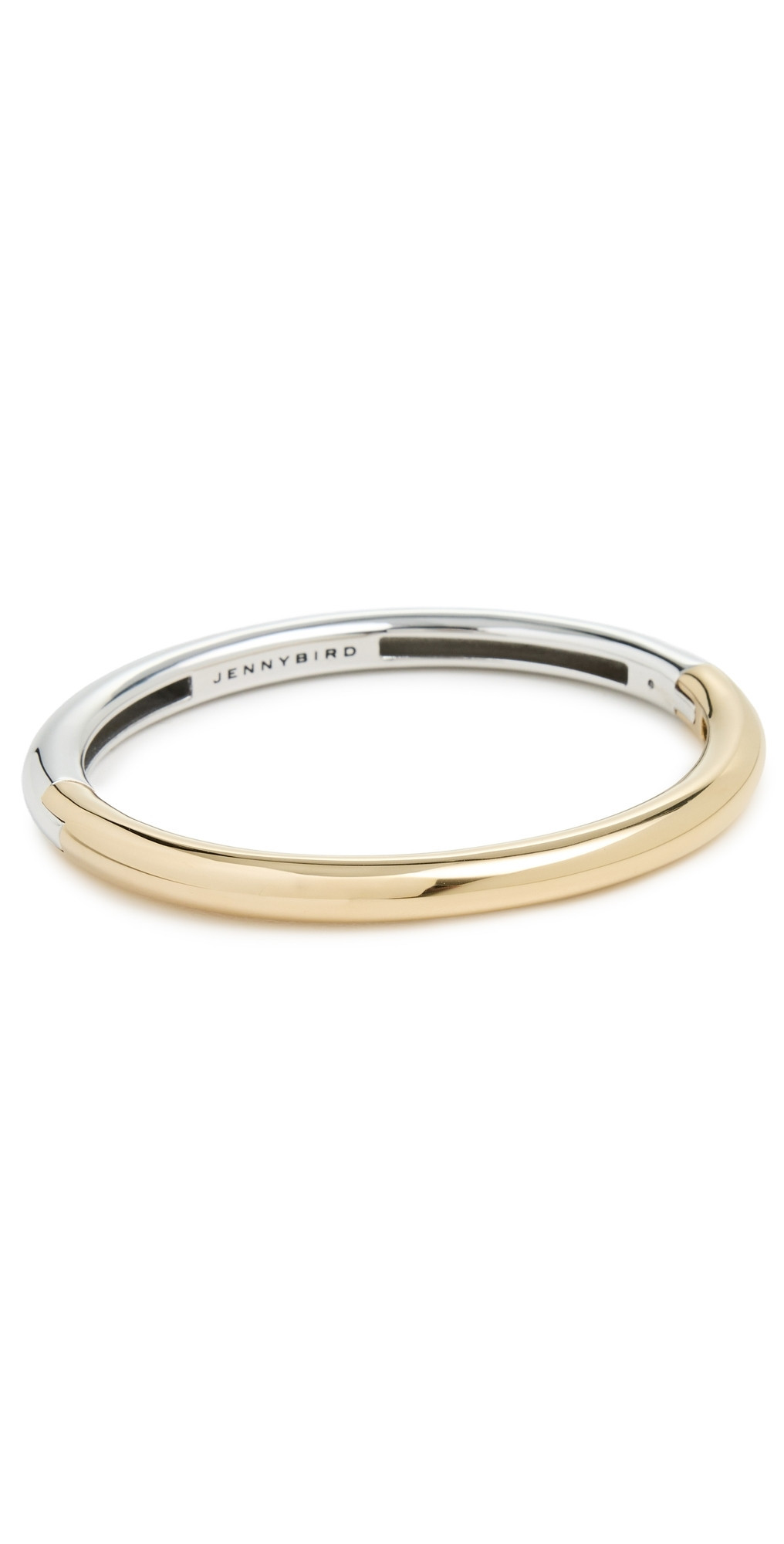 JENNY BIRD Gia Bangle Two-Tone One Size | Shopbop