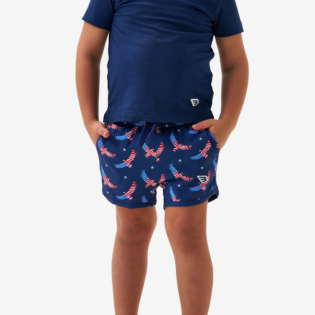 Youth Swim Trunk - USA Eagle | BURLEBO