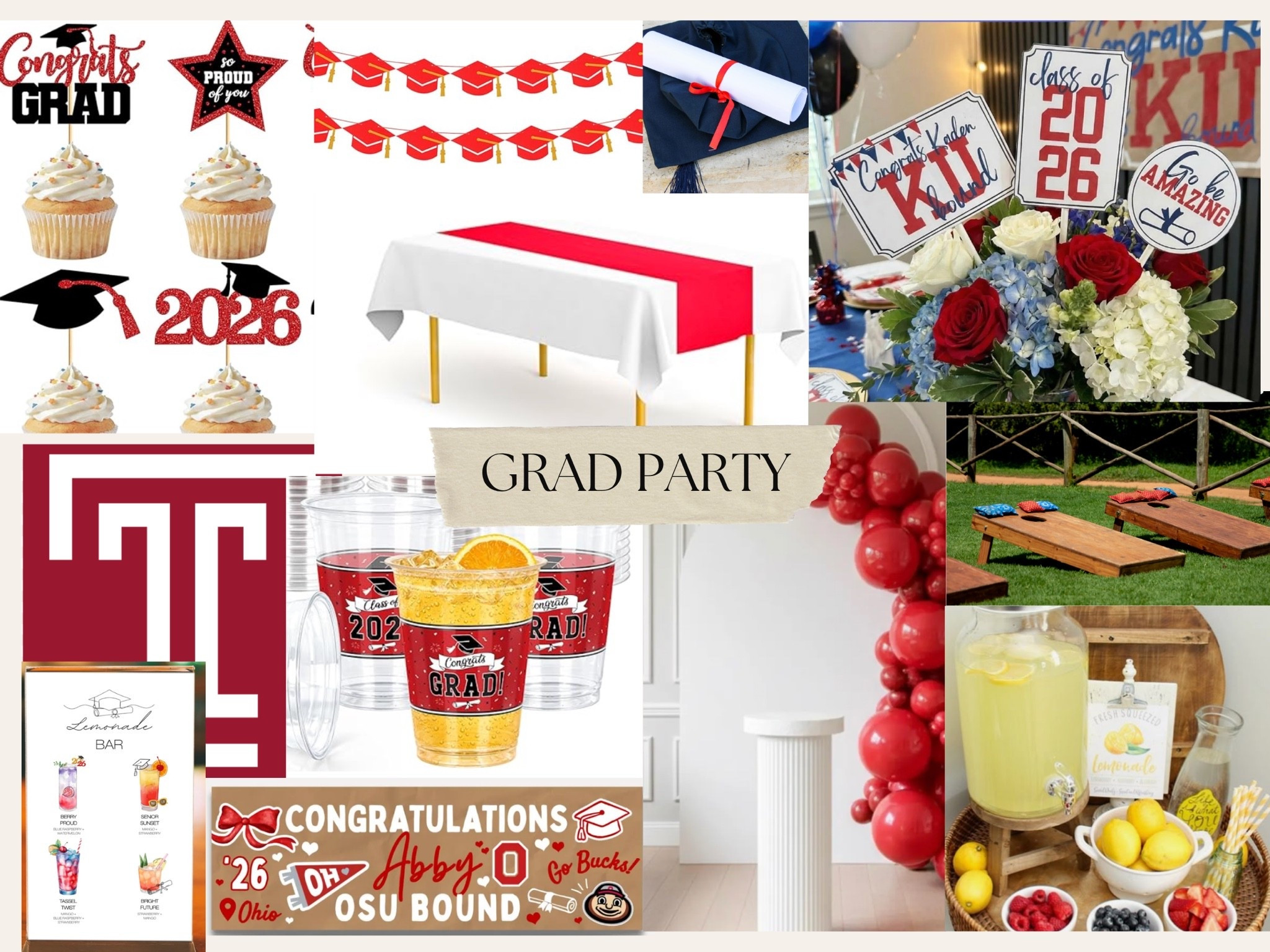 Helping a neighbor with a fun graduation party! Can’t wait to bring this to life!