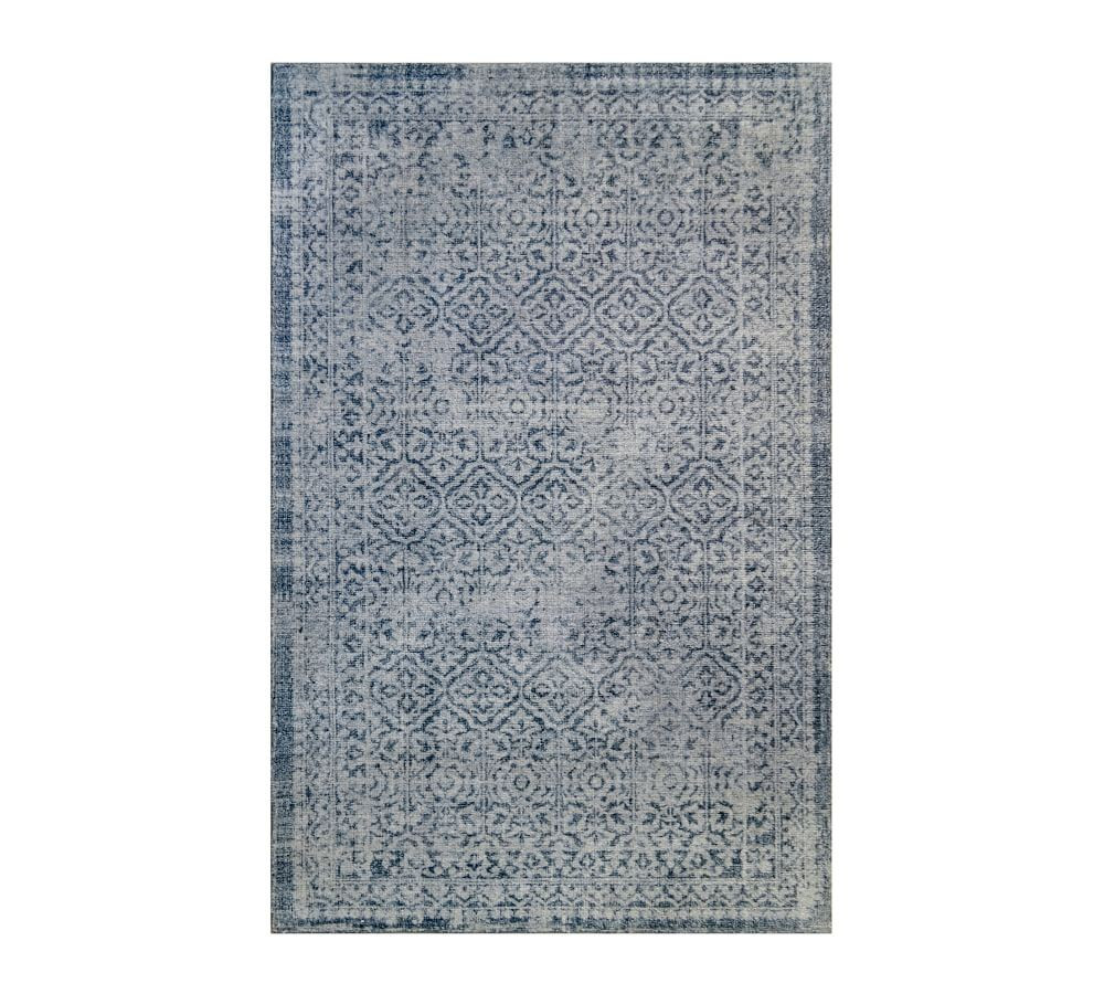 Prehn Printed Handwoven Rug | Pottery Barn (US)