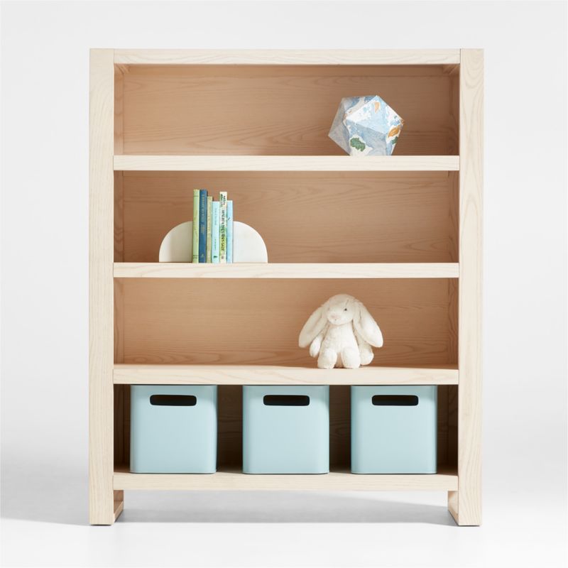 Gemini Tall 4-Shelf Wood Kids Bookcase | Crate & Kids | Crate & Barrel