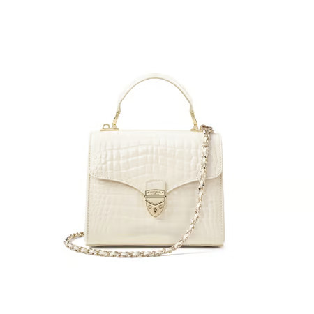 Midi Mayfair®

        
            
            Ivory Patent Croc | Aspinal of London US