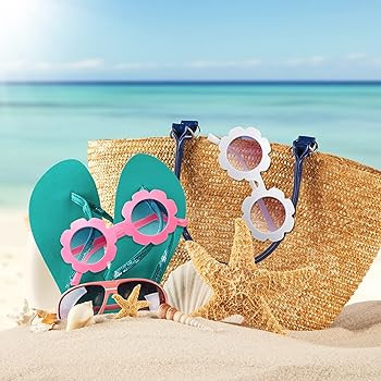 3 Pieces Kids Flower Sunglasses Toddler Girls Round Flower Glasses Baby Cute Sunglasses Outdoor B... | Amazon (US)