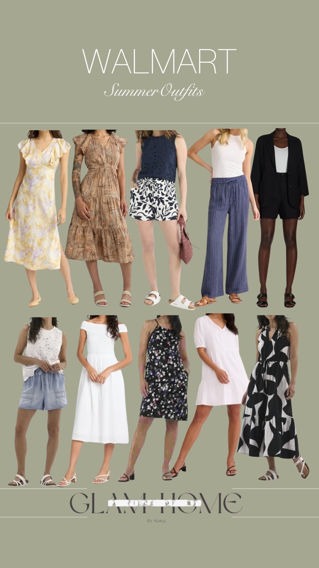 Summer outfits I’m loving from Walmart! #walmartfashion @walmart @walmartfashion 

#LTKFindsUnder50 #LTKSeasonal #LTKSaleAlert