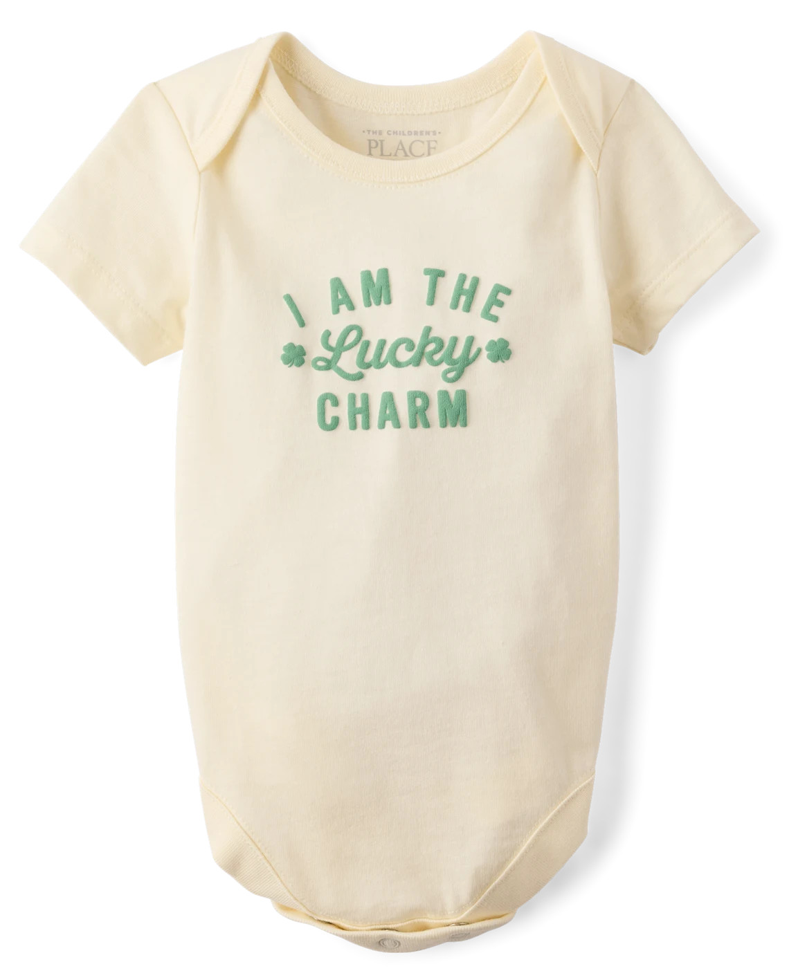 Baby Lucky Charm Graphic Bodysuit - cream | The Children's Place