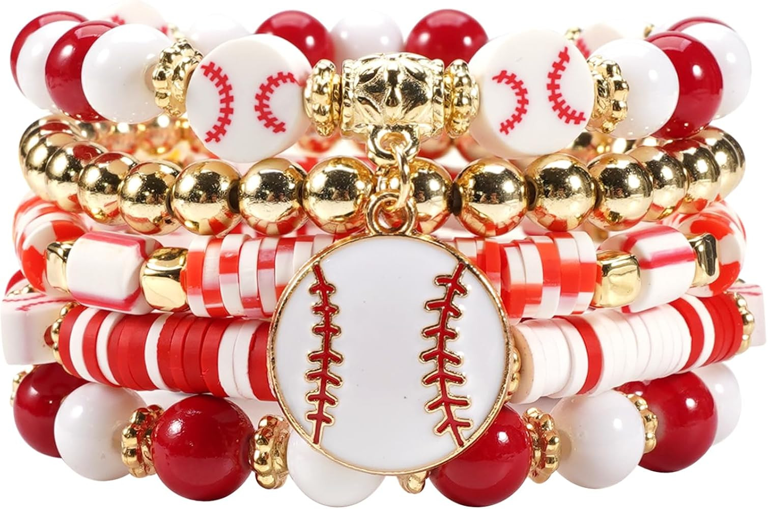 Valentine's Day Bracelets for Women St.Patrick’s Day Bracelets USA Flag Bracelet Rainbow Easter... | Amazon (US)