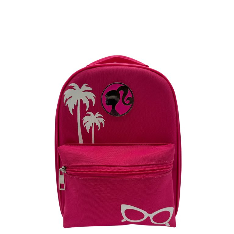 Mattel Barbie Kids Insulated Reusable Lunch Bag with Mesh Water Bottle Pocket and Handle - Walmar... | Walmart (US)