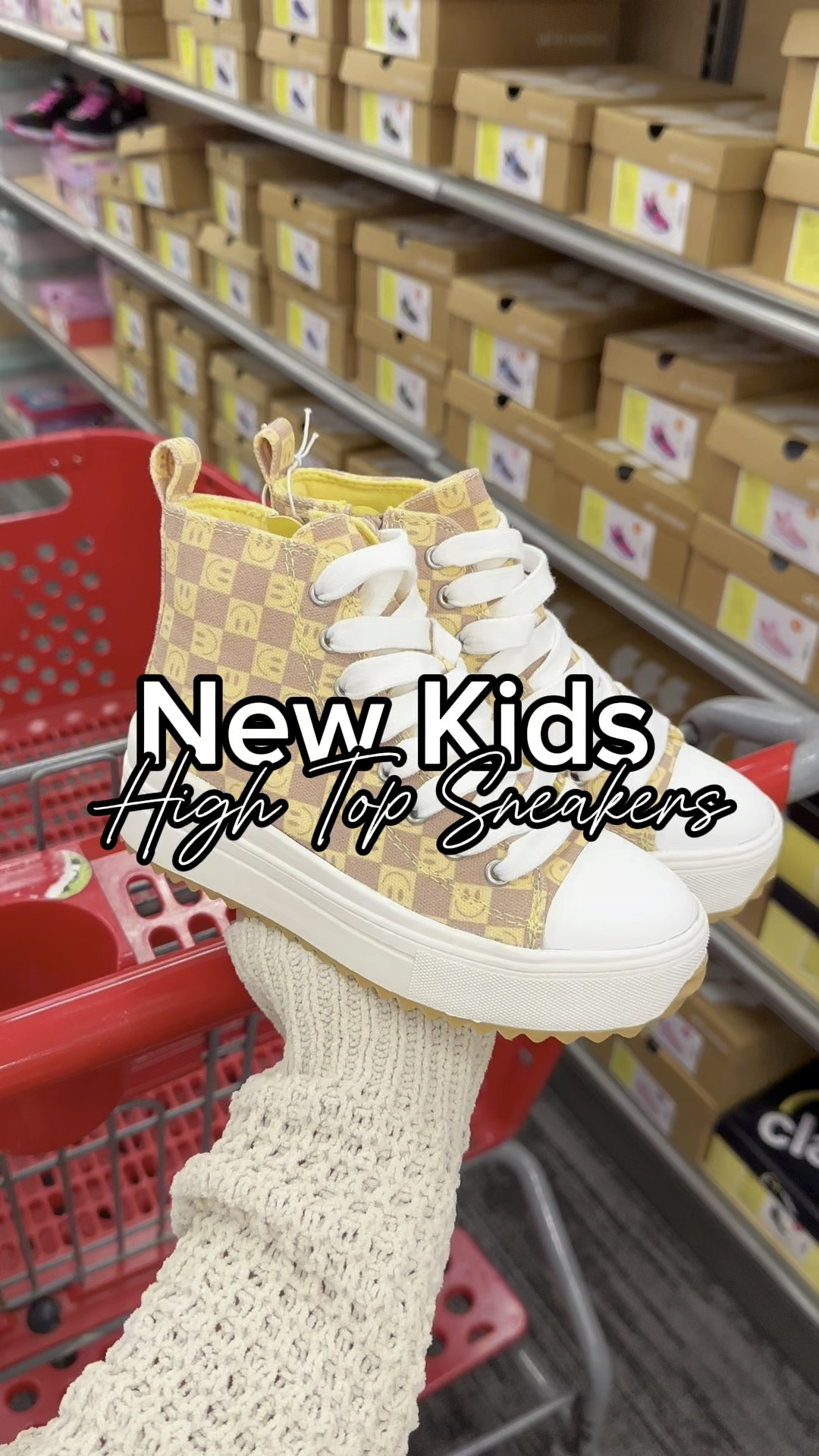 NEW high top sneakers at Target. 

#LTKStyleTip #LTKShoeCrush #LTKKids
