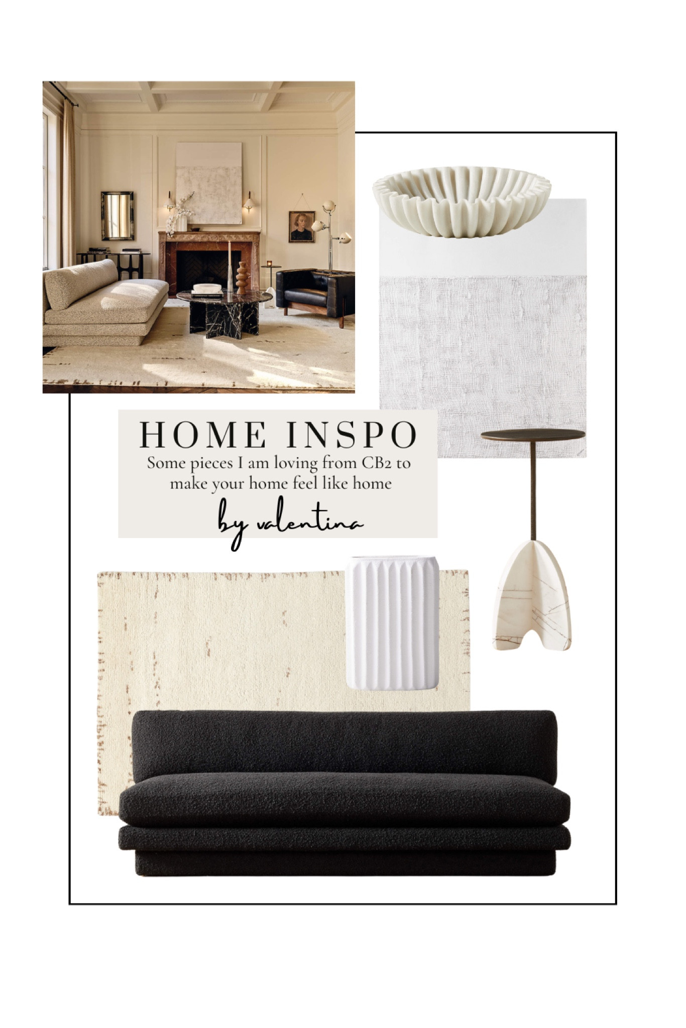 Home Inspo from CB2 🖤

#LTKhome #LTKstyletip #LTKFind