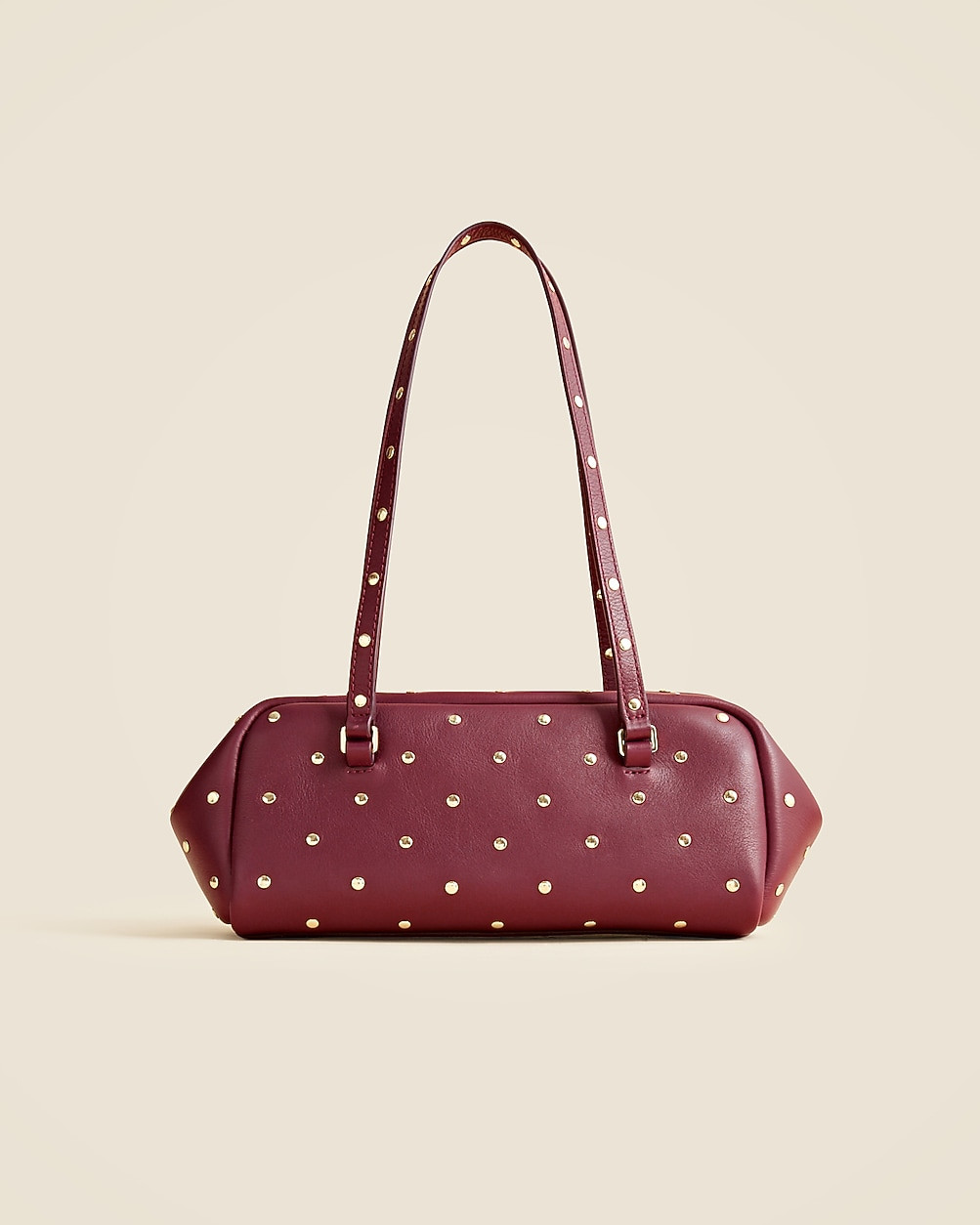 Delphine shoulder bag in studded leather | J. Crew US