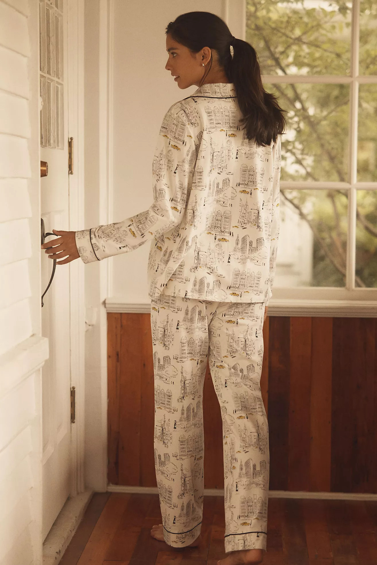 BedHead PJs City That Never Sleeps Pajama Set | Anthropologie (US)