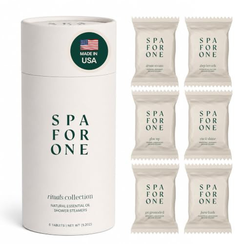 Spa For One Shower Steamers Aromatherapy, Self Care Gifts - Variety 6 Pack | Amazon (US)