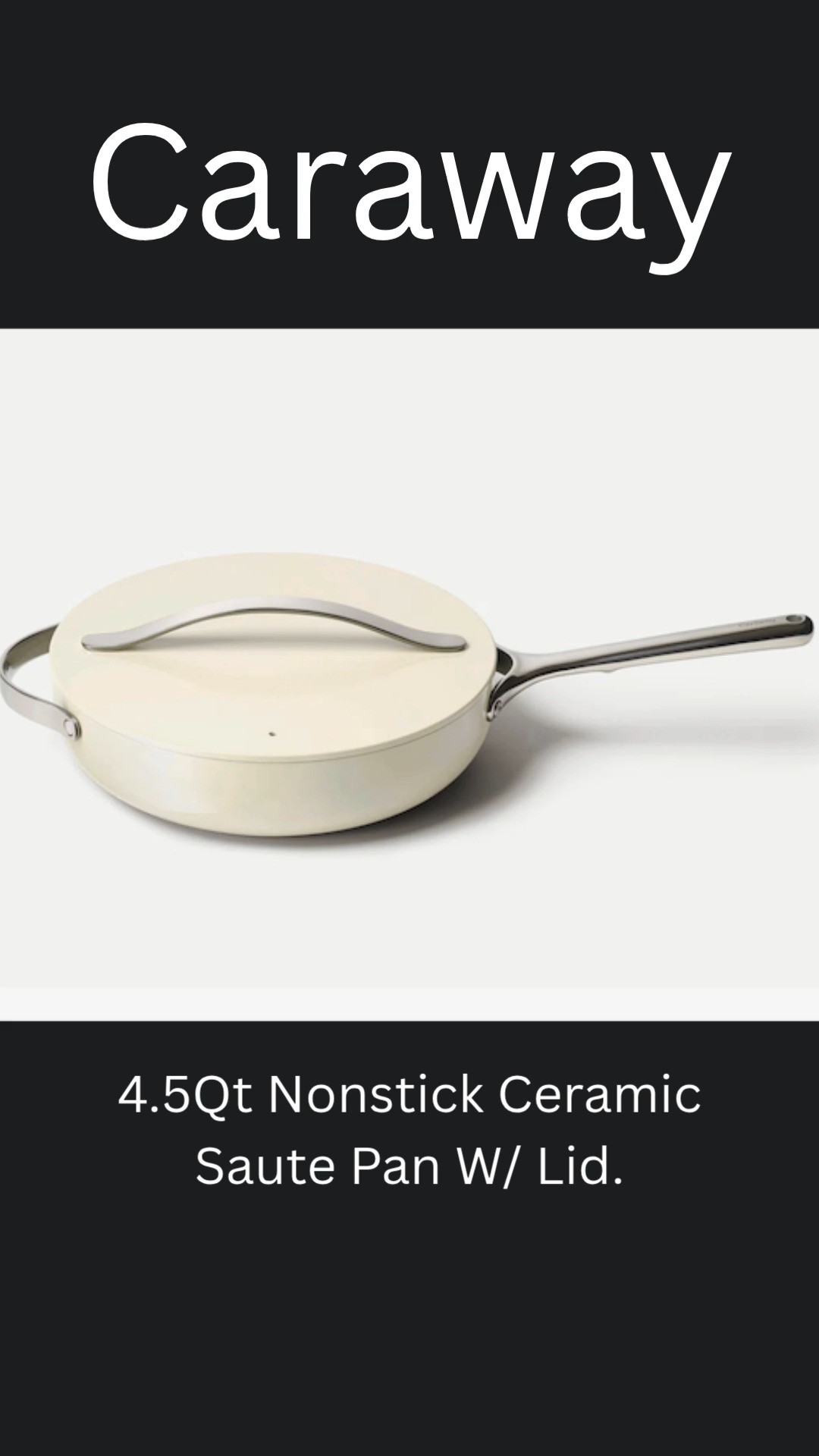 Elevating family dinner night with Caraway’s 4.5Qt Ceramic Saute Pan 🍳✨

Non-toxic, naturally nonstick, and beautifully designed to go from stovetop to table. Cooking clean, healthy meals has never looked this good! 🍲🤍 

 #LTKmomlife #LTKfoodie #LTKHome