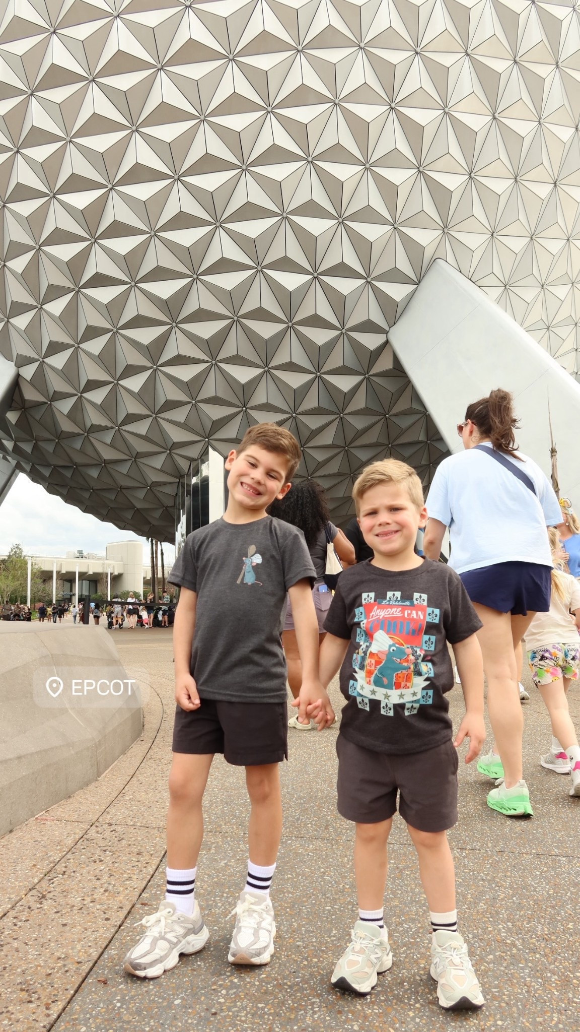 What the boys wore to Epcot! I ordered their tshirts from Etsy- they show them on adults, but they come in youth/toddler sizes as well! Shorts, socks, & shoes linked as well! 

Disney || Disney outfits || ratatouille || boy style || boy mom 

#LTKSeasonal #LTKBaby #LTKKids