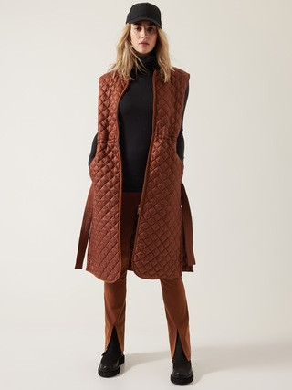 Whisper Featherless Long Vest | Athleta