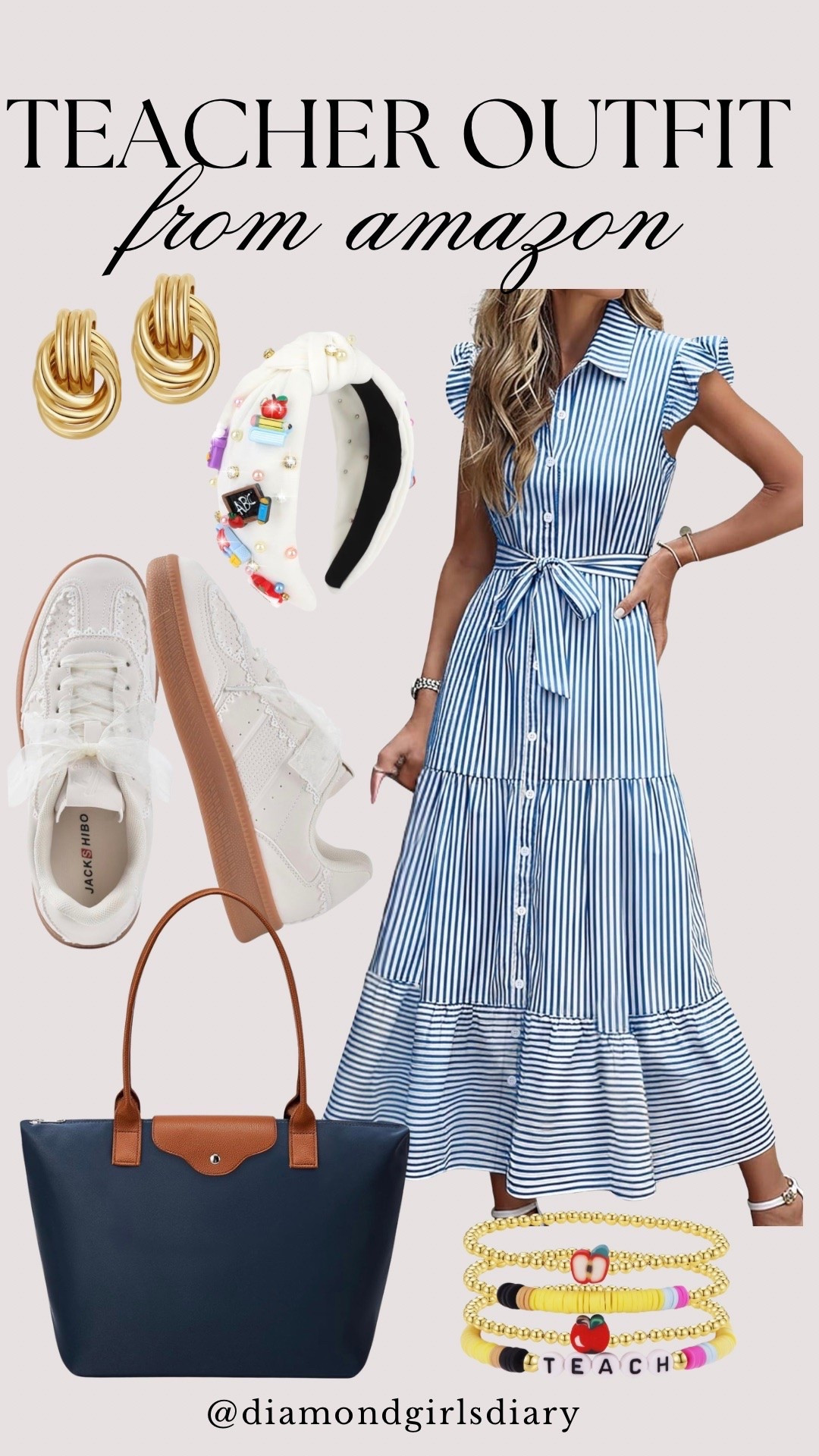 The cutest teacher style. Elevated casual, teacher outfits, office style.

#LTKootd #LTKOver40 #LTKSeasonal