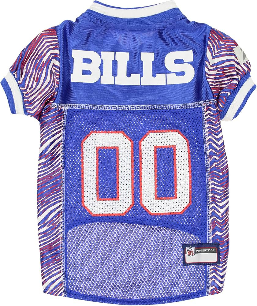 Zubaz NFL Team Pet Jersey for Dogs, Buffalo Bills, XX-Large | Amazon (US)