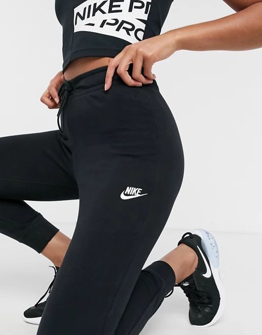 Nike Black Essentials Slim Joggers | ASOS UK