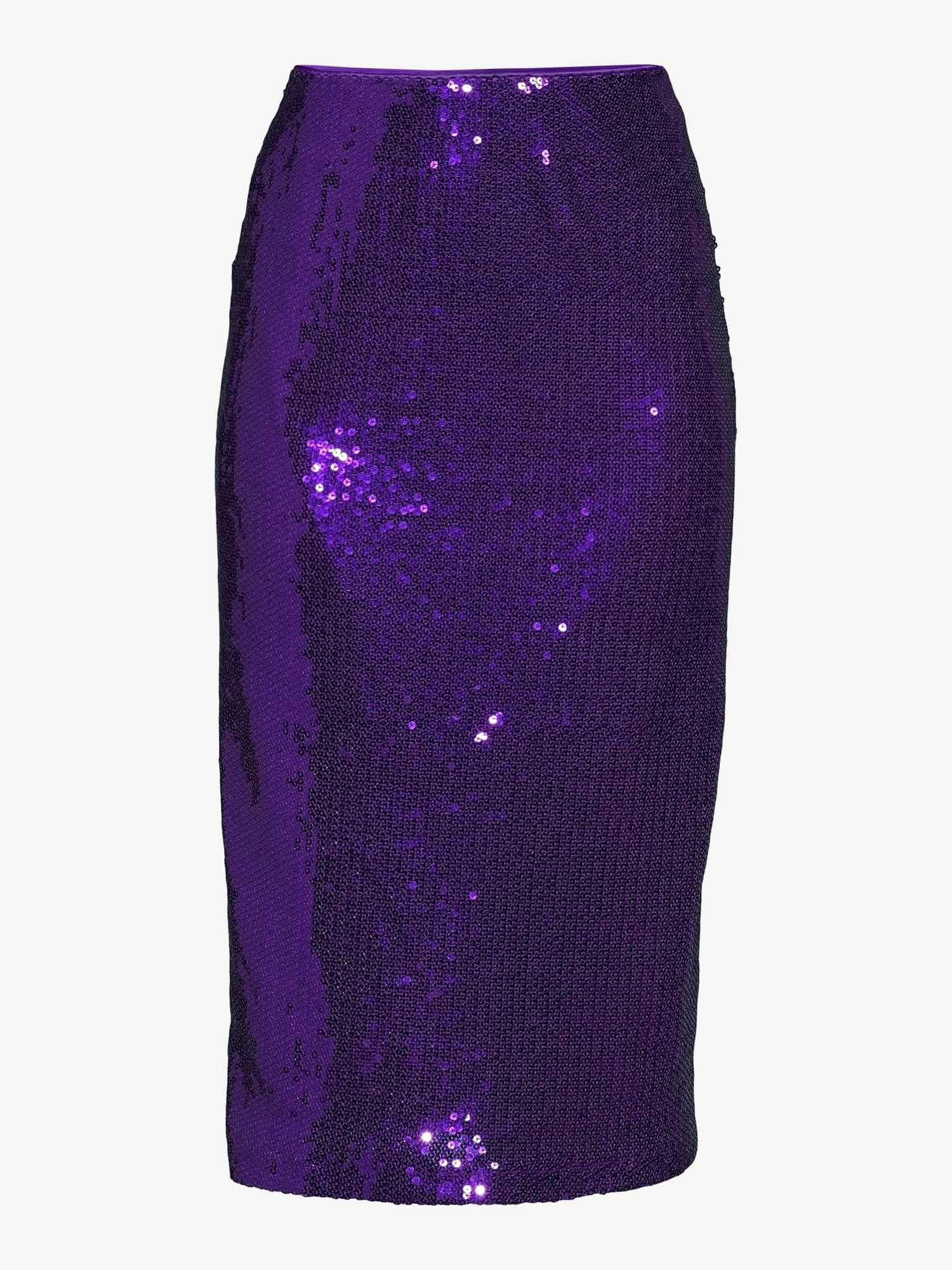 Scoop Women's Sequin Midi Pencil Skirt | Walmart (US)
