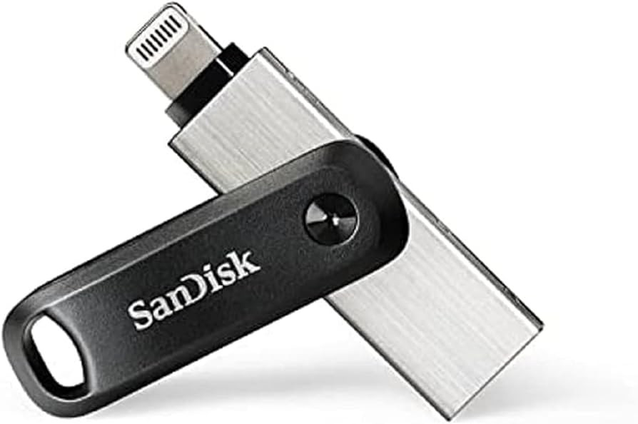 SanDisk 128 GB iXpand Flash Drive Go para iPhone e iPad - SDIX60N-128G-GN6NE | Amazon (BR)