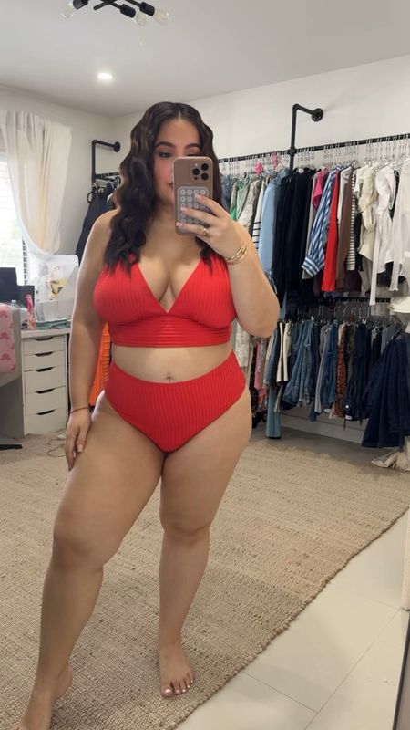 Wanted to find the perfect full coverage swim for my midsize babes! ❤️ this one is a two piece, with a full coverage bottom and top. Perfect for the girls who have big girls 💦 wearing size XL Plus 

curvy fashion, affordable fashion, Amazon fashion finds, curvy swim

#LTKVideo #LTKmidsize #LTKswim