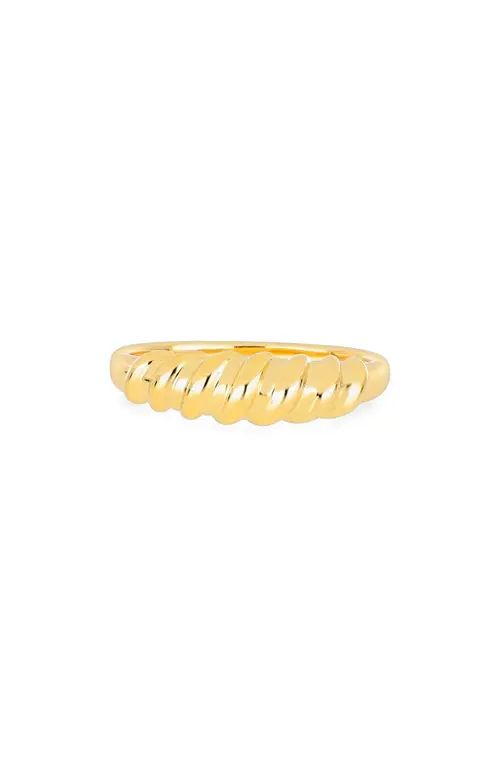 EF Collection Jumbo Twist Ring in 14Kyg at Nordstrom, Size 6 | Nordstrom