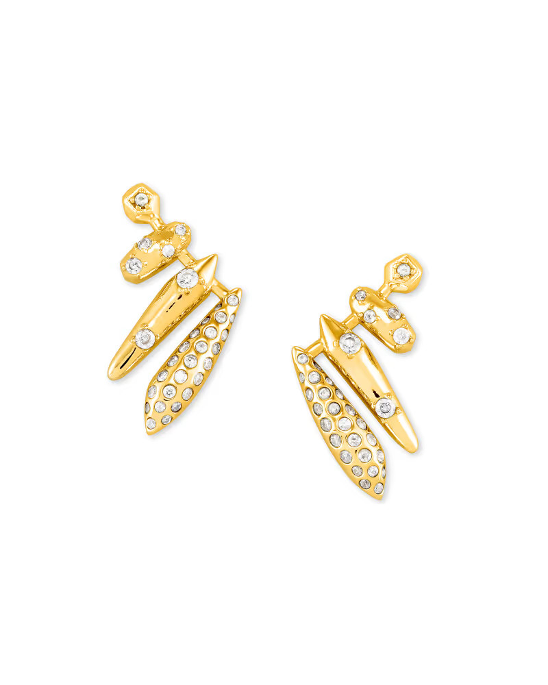 Selena Ear Climber Earrings in Gold | Kendra Scott