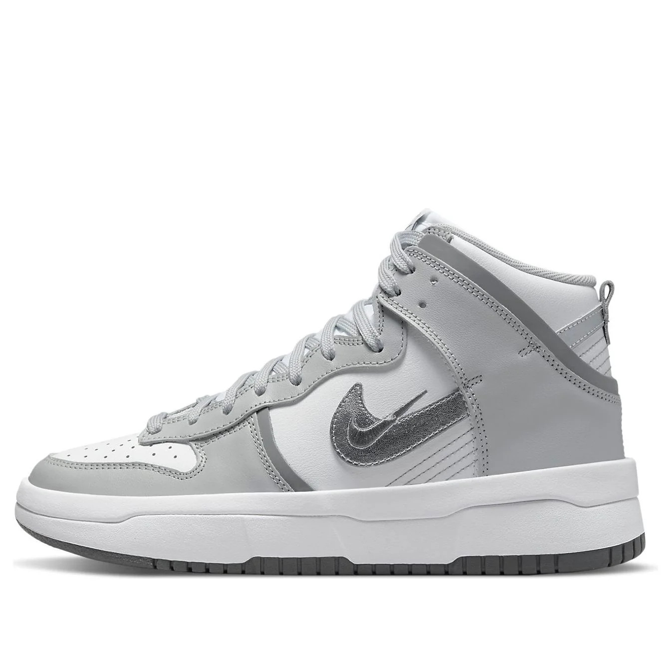 (WMNS) Nike Dunk High Up 'Light Smoke Grey' DH3718-106 | KICKS CREW
