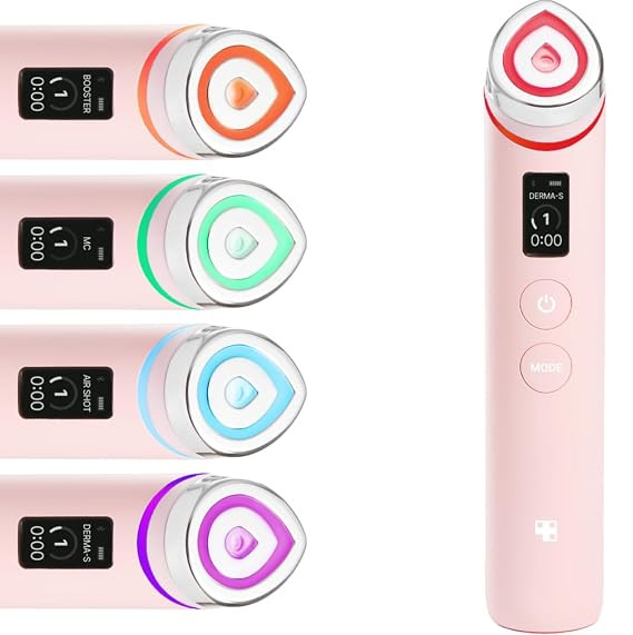 medicube Age-R Booster Pro Pink | 6-in-1 Real Glass Glow Beauty Massager | Looking Glass Skin | K... | Amazon (US)